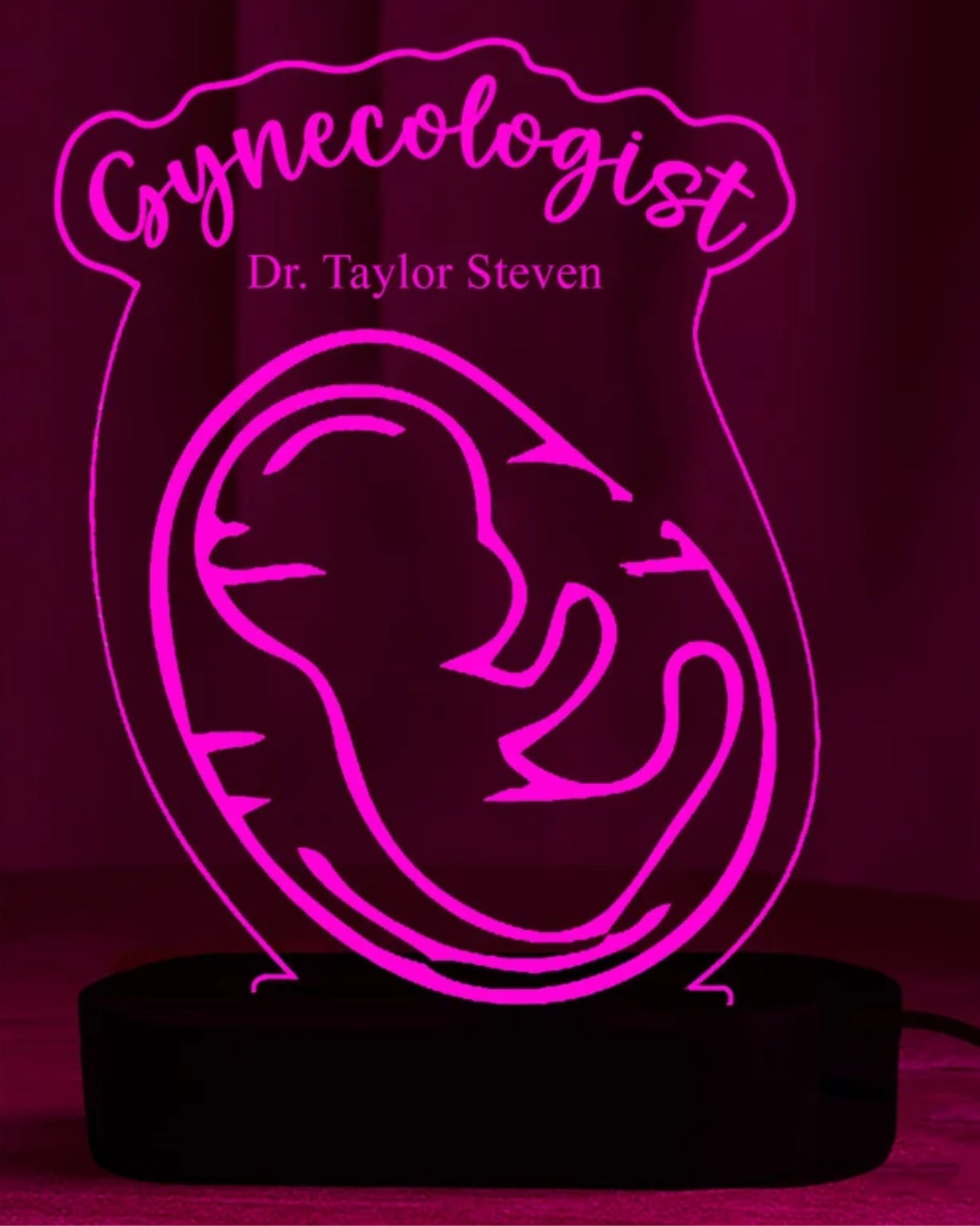 Personalized Gynecologist Night Lamp,
