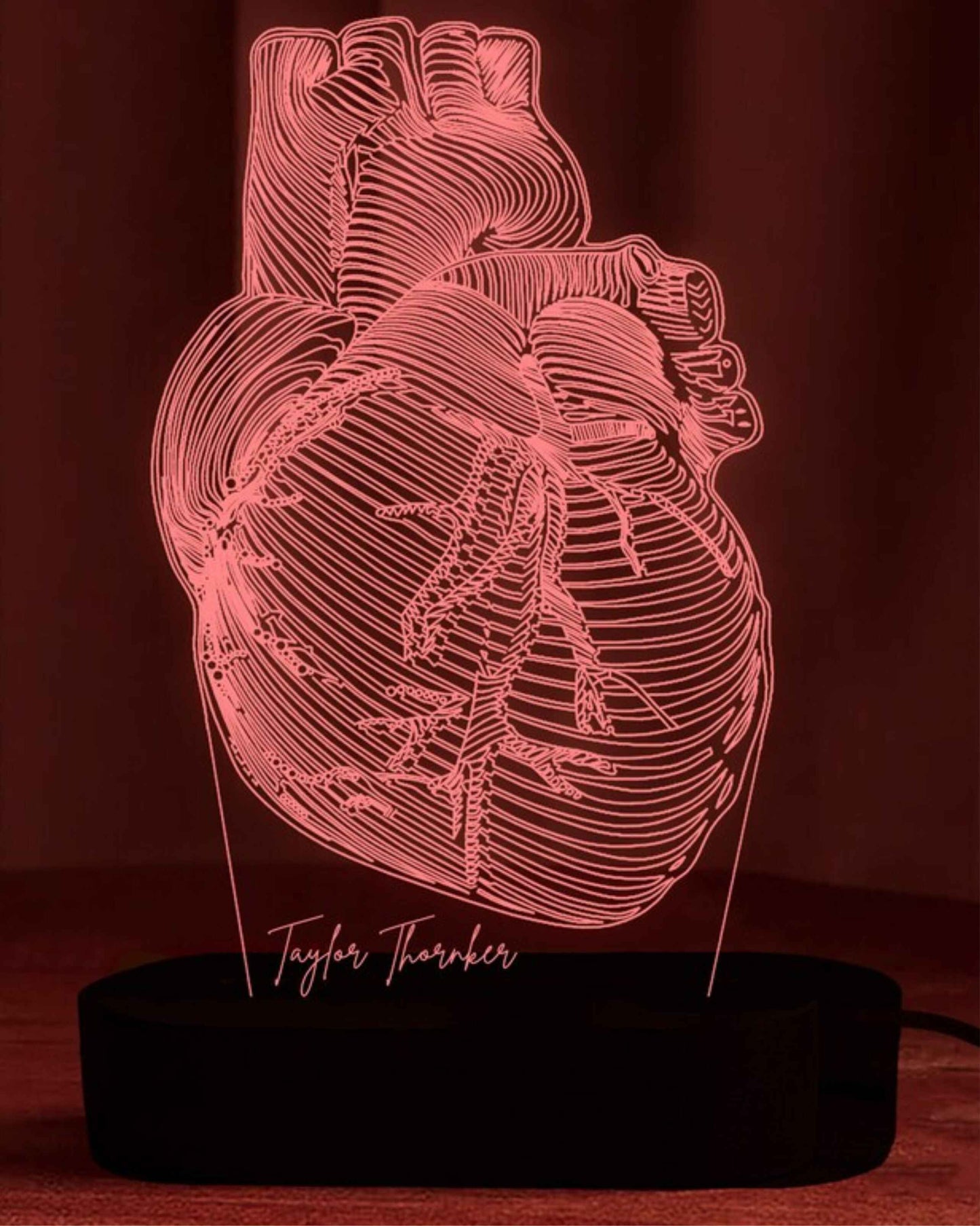 Personalized Cardiologist Night Lamp