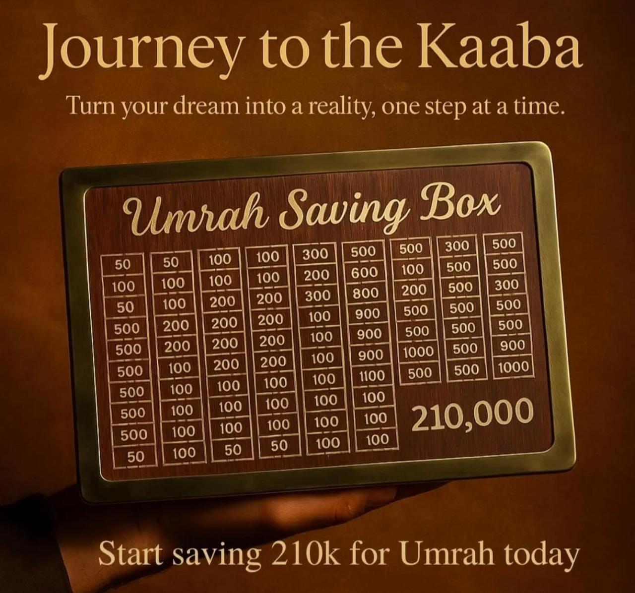 Umrah Saving Box