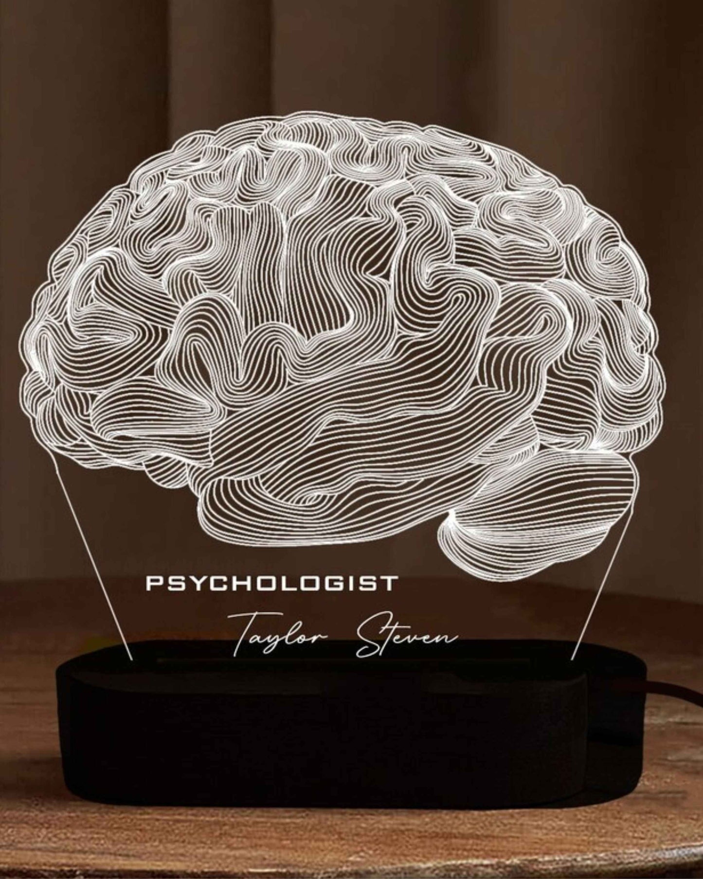 Personalized Psychologist Night Lamp