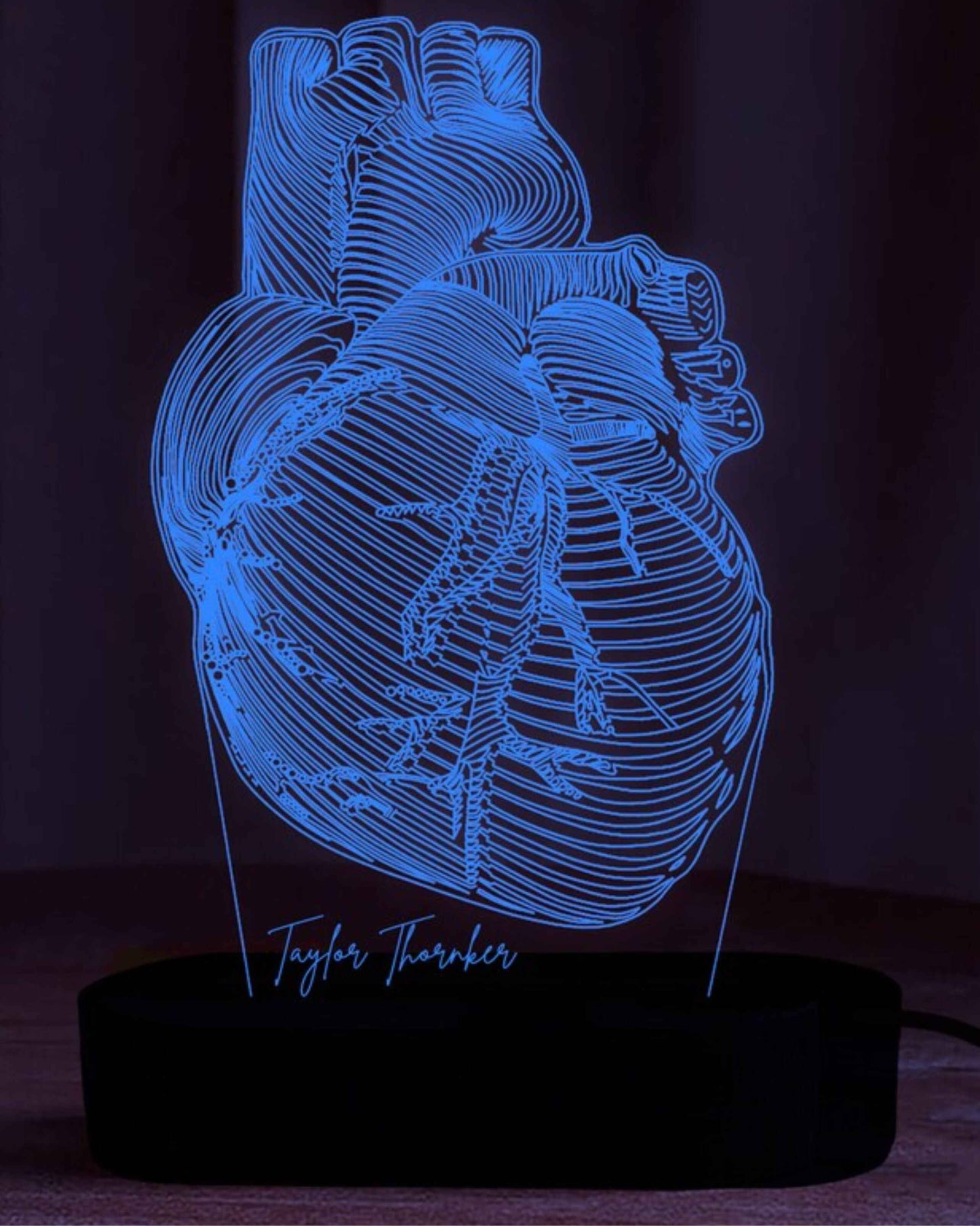 Personalized Cardiologist Night Lamp