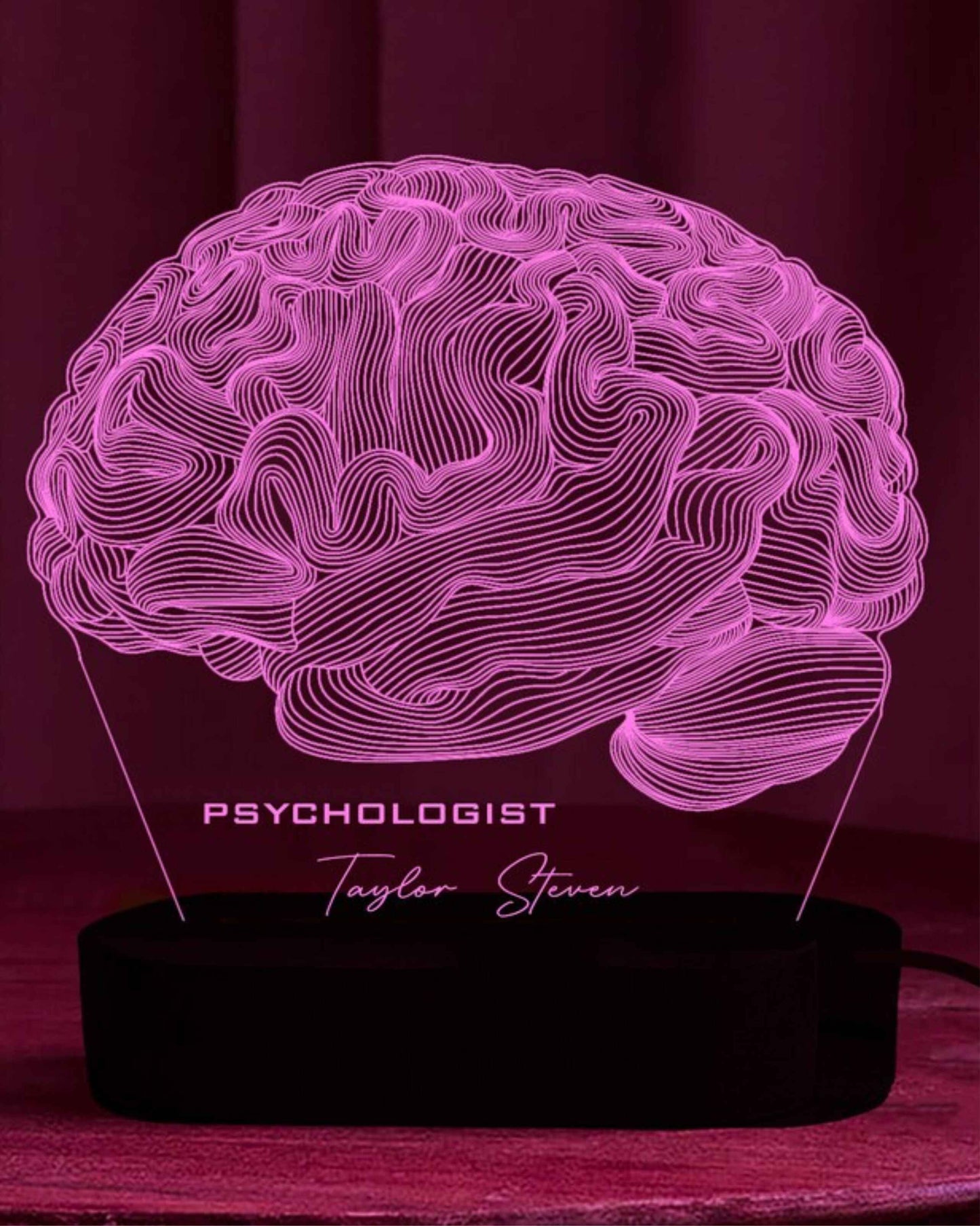 Personalized Psychologist Night Lamp